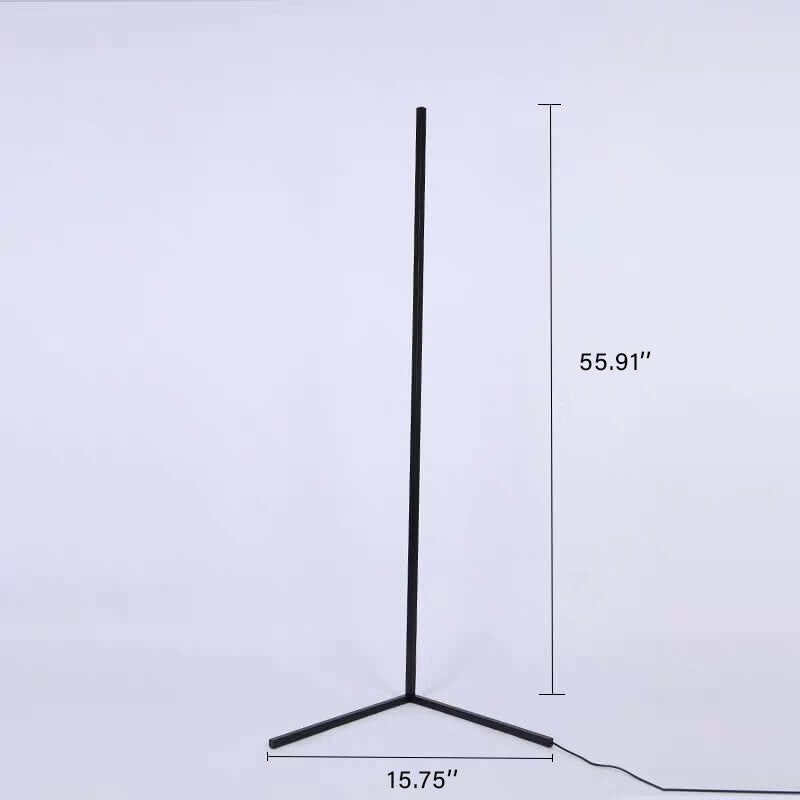 Straight Corner Floor Lamp