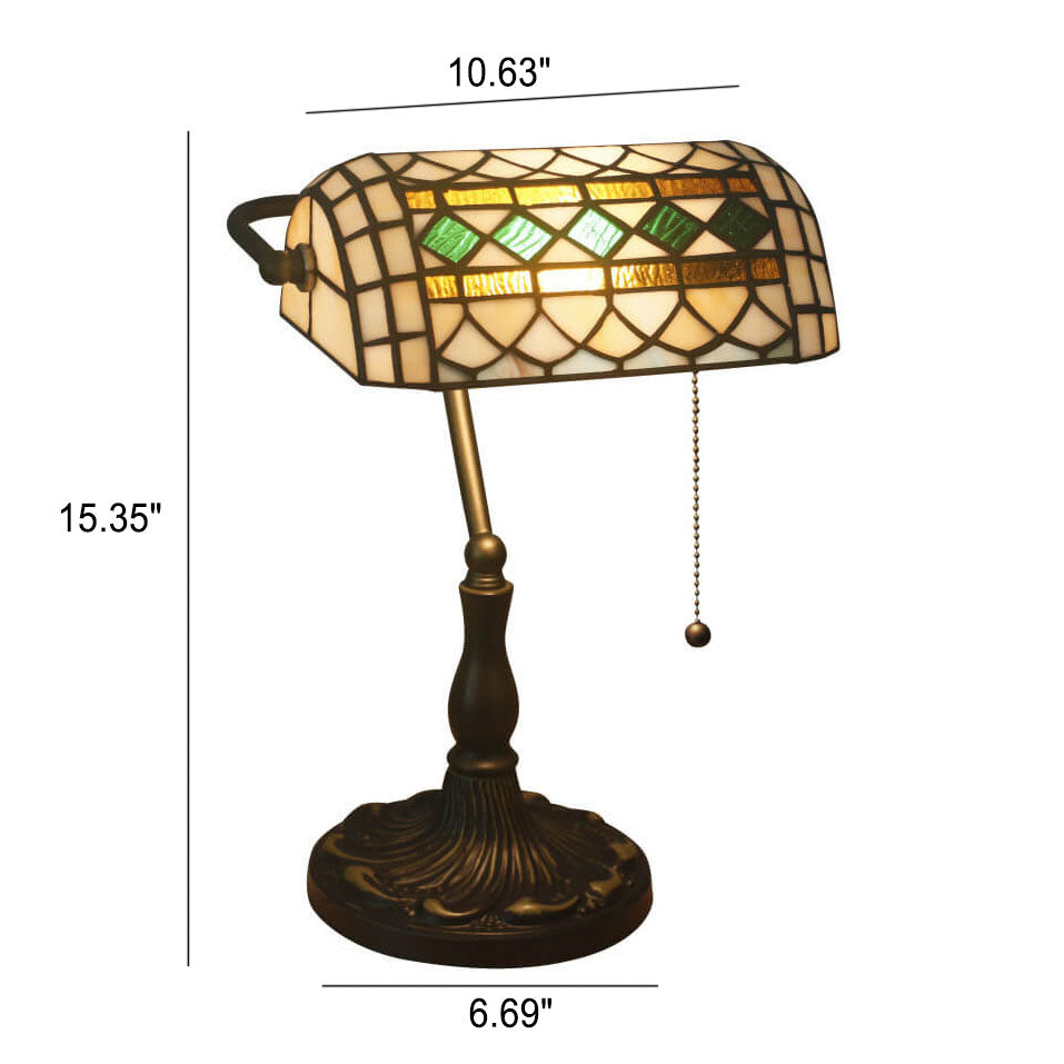 European Vintage Tiffany Table Lamp