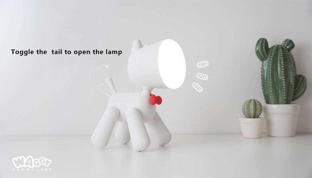 Smart Dog Night Table Lamp