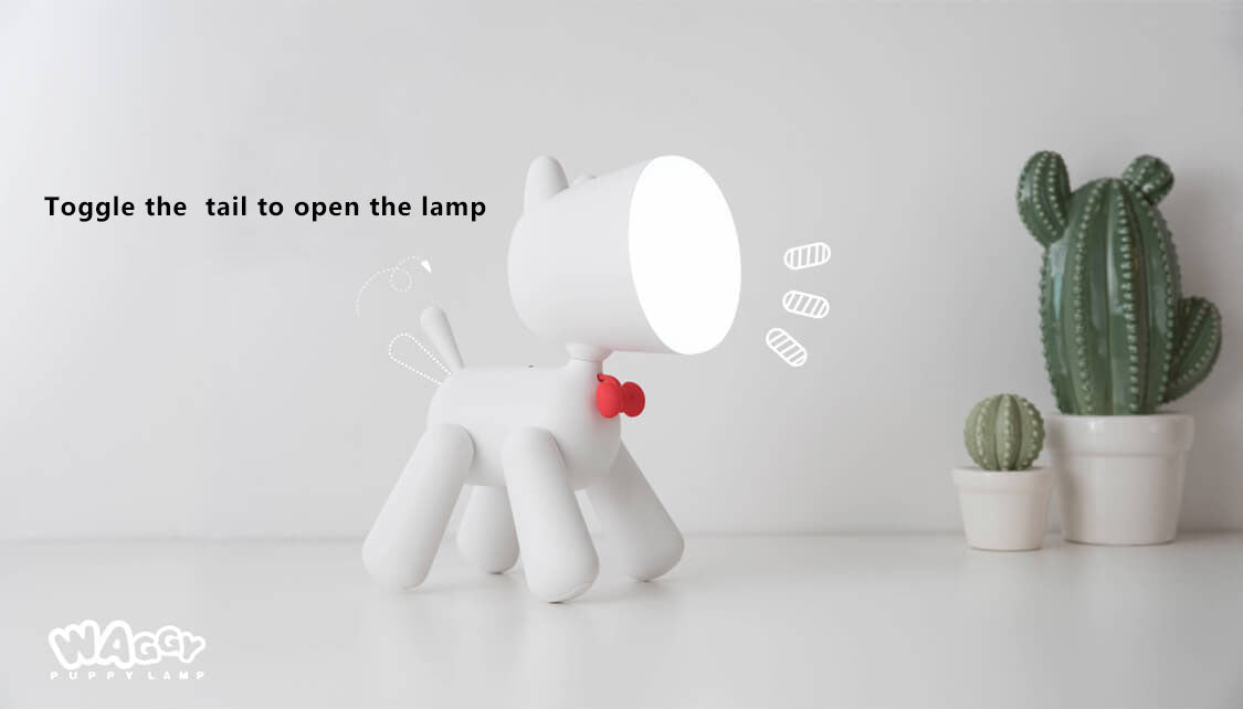 Smart Dog Night Table Lamp