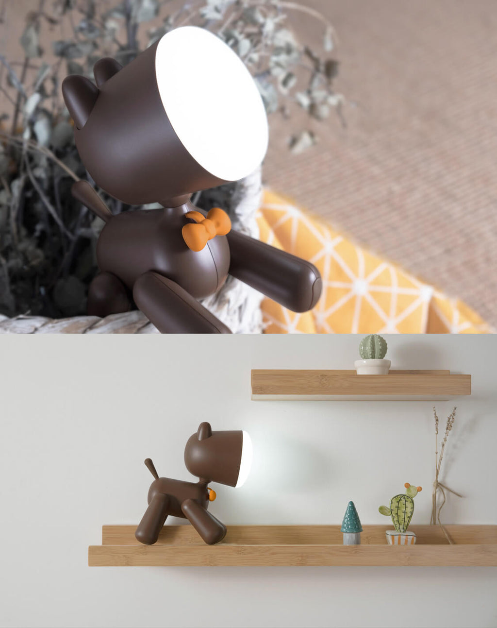 Smart Dog Night Table Lamp