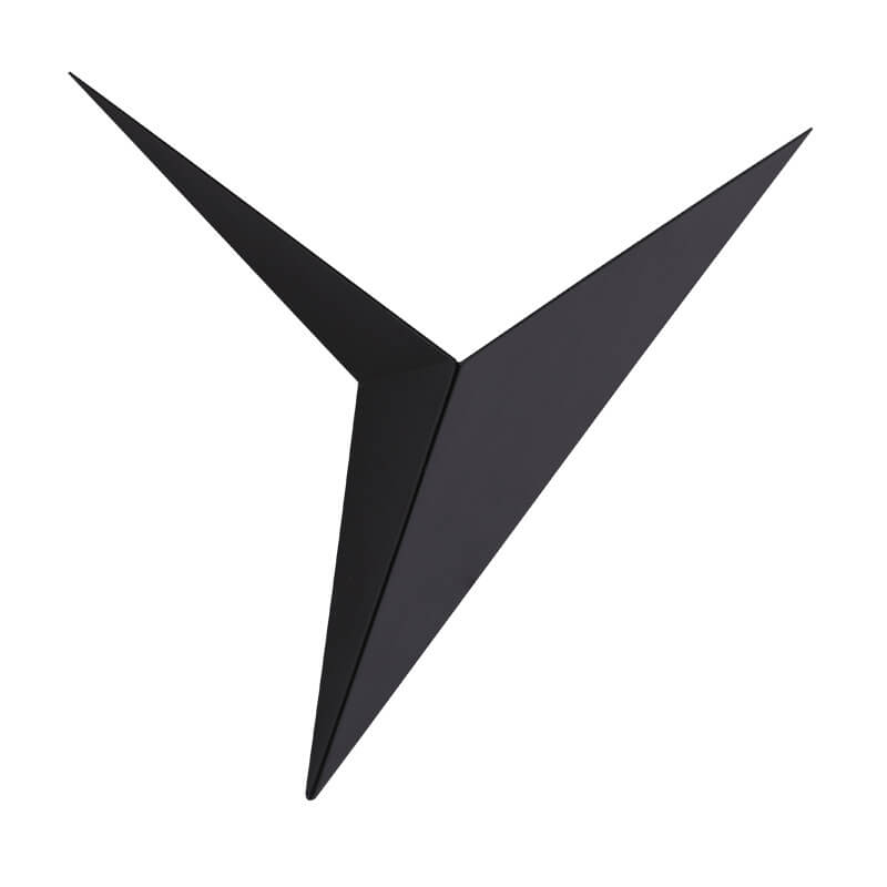 Metal Shaped Triangle Wall Lamp