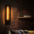 Iron Rectangle Pencil-shaped Living Wall Lamp
