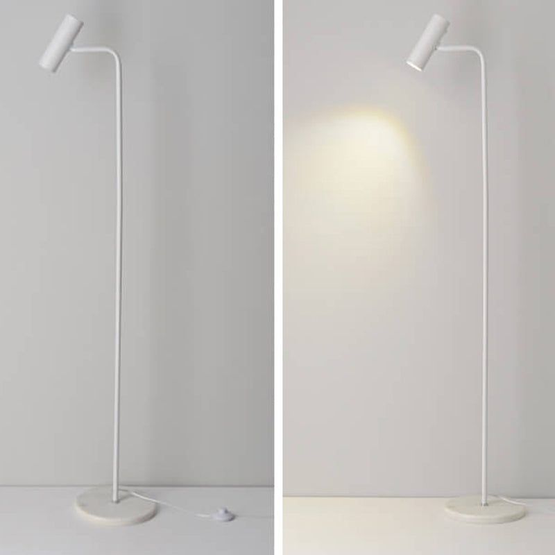 Industrial Iron Simple Base Floor Lamp