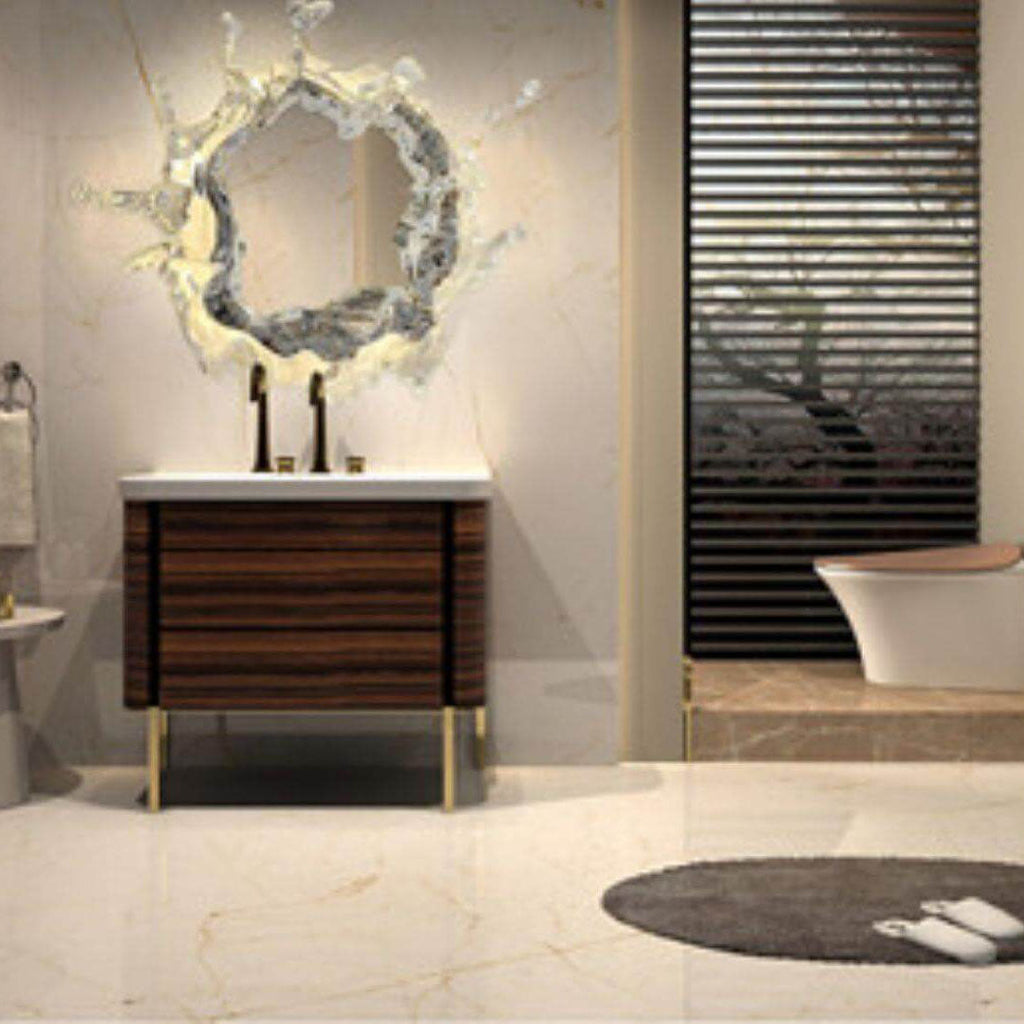 Stainless Steel Acrylic Water Wall Lamp