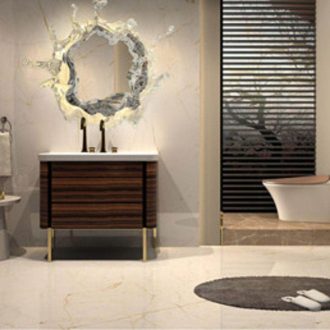 Stainless Steel Acrylic Water Wall Lamp