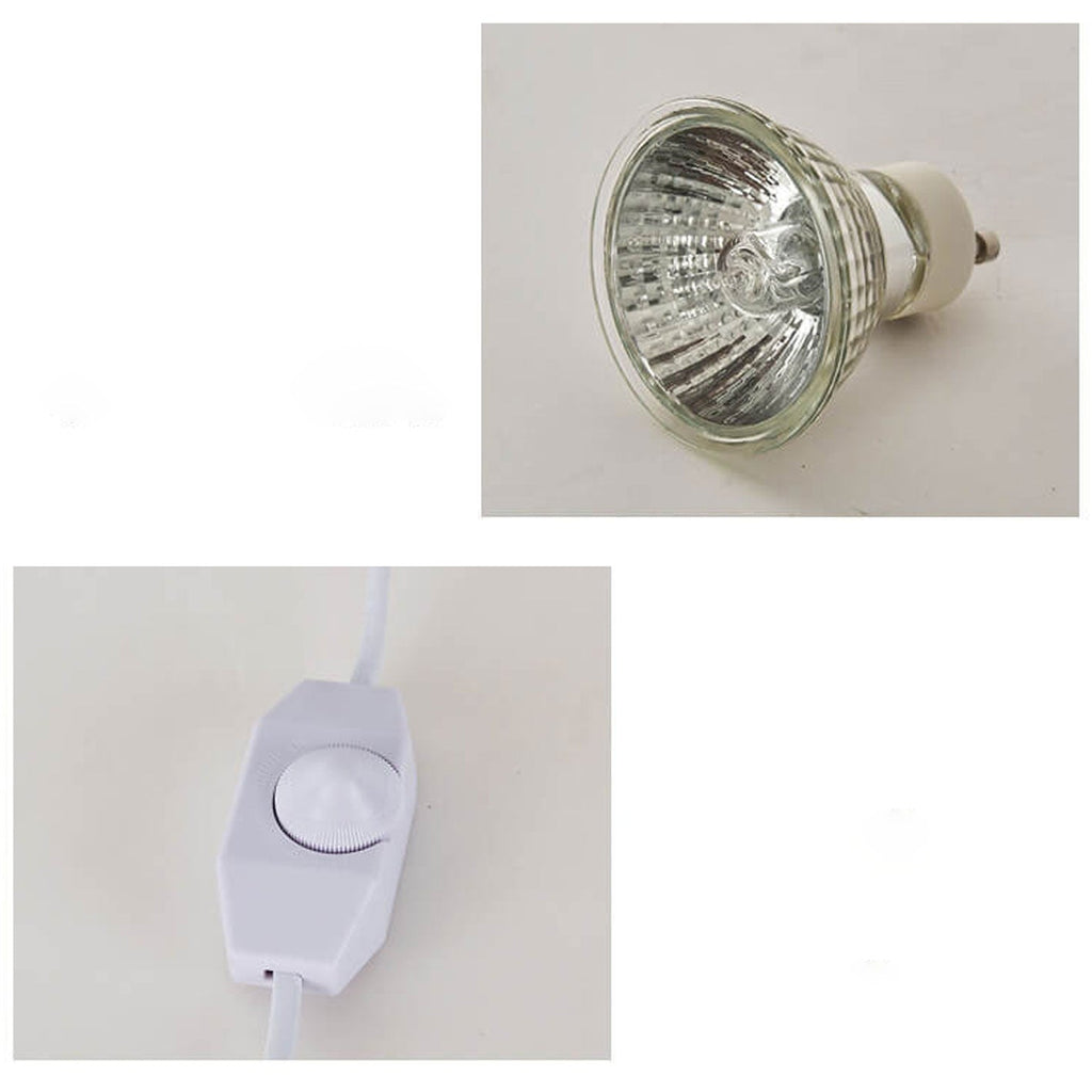Metal Cone Melting Wax Table Lamp