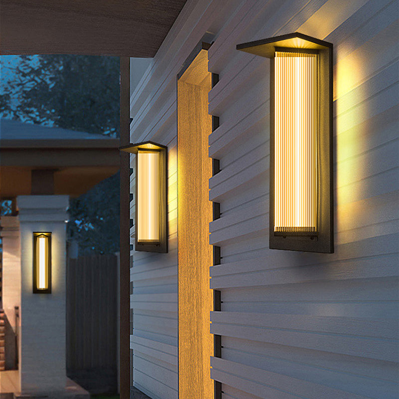 Stainless Steel Acrylic Patio Outdoor Light