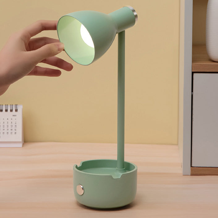 Round Horn Plastic ABS Table Lamp