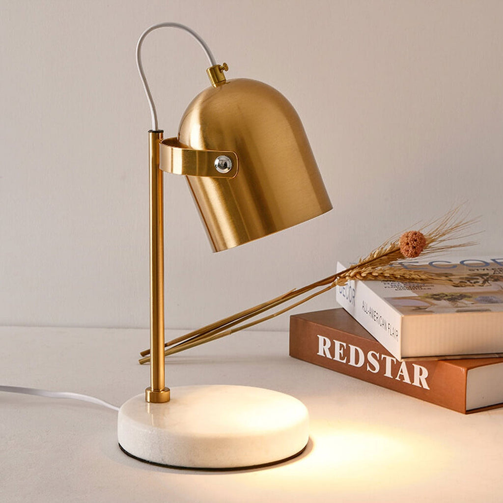 Metal Cylindrical Aromatherapy Melting Table Lamp
