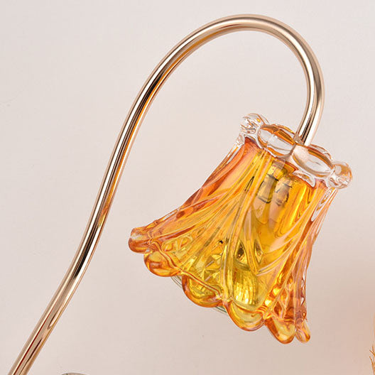 Classical Bellflower Melting Wax Table Lamp