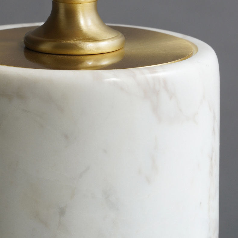 Hand Painted Enamel Round Table Lamp