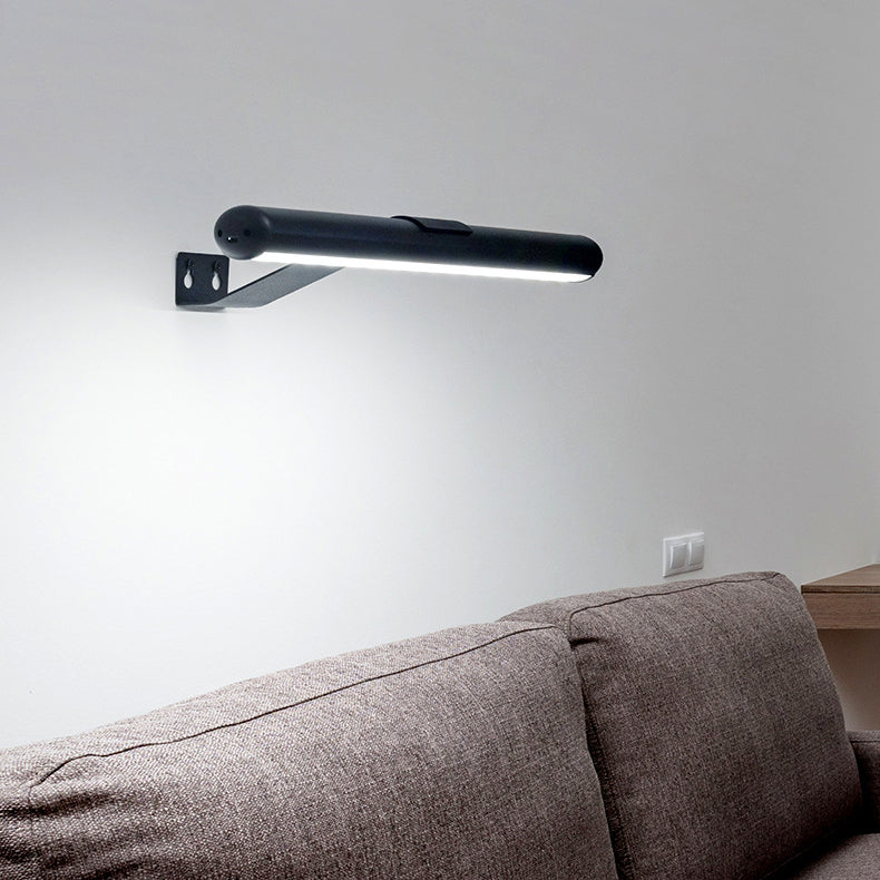Long Rechargeable PC Bedroom Wall Lamp