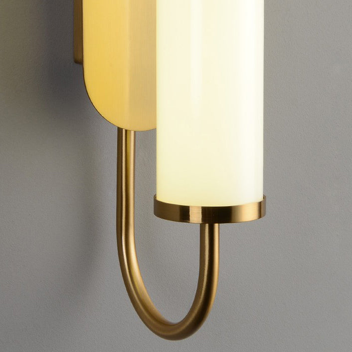 Iron Acrylic Cylinder Strip Wall Lamp