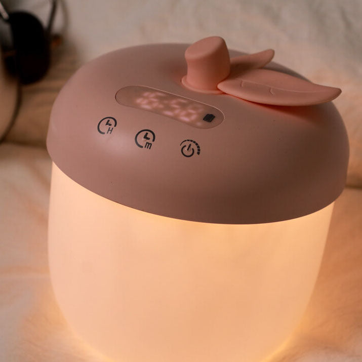 Apple Clock Touch Night Table Lamp