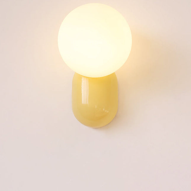 Macaron Cream Style Resin Wall Lamp