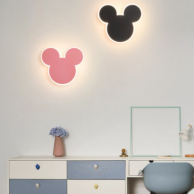 Cartoon Mouse Rabbit Wall Lamp