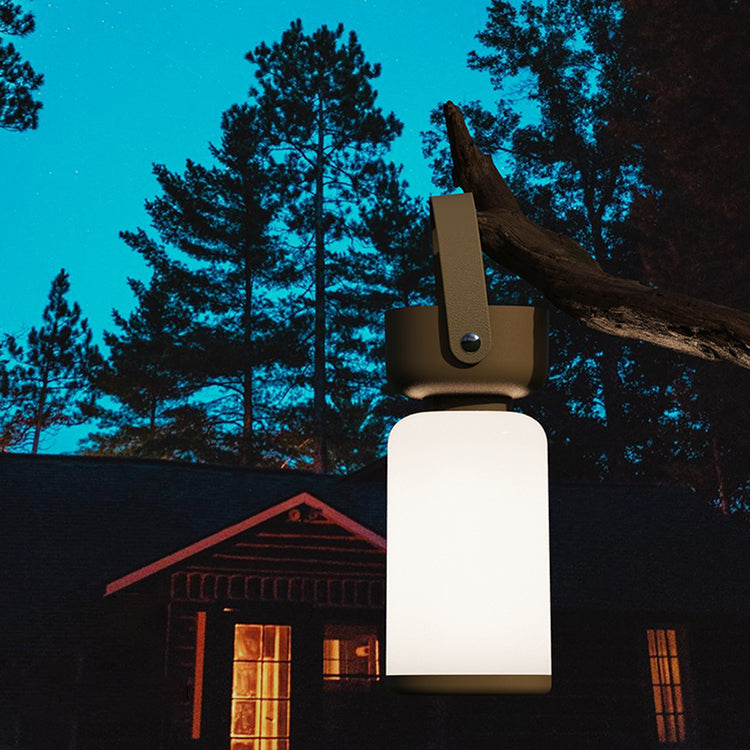 Portable Plastic ABS Cylinder Outdoor Light