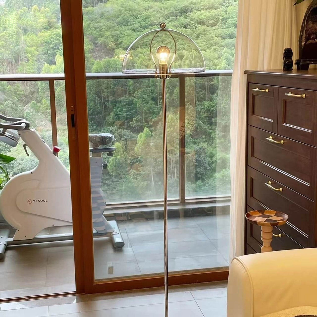 Creative Retro Acrylic Mushroom Floor Lamp
