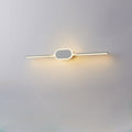 Long Strip Oval Vanity Wall Lamp