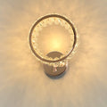 Crystal Ring Wall Lamp