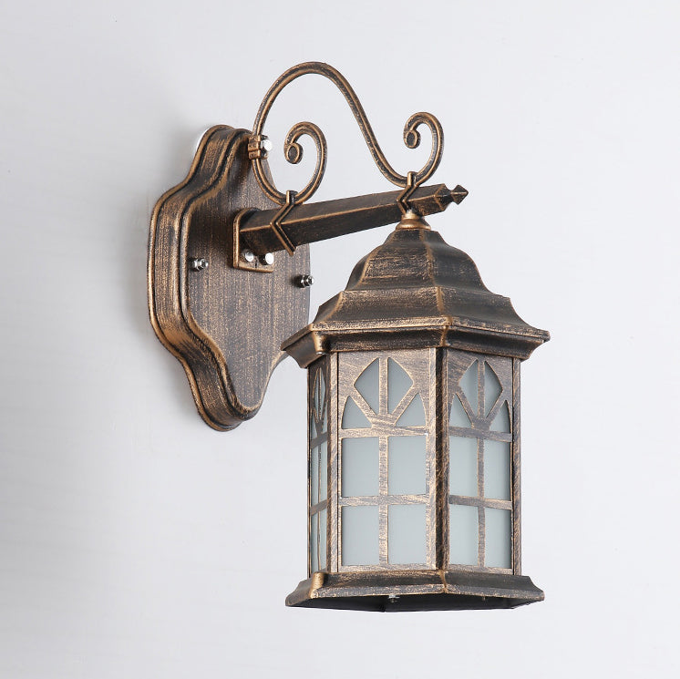 Aluminum Glass Cylinder House Outdoor Light