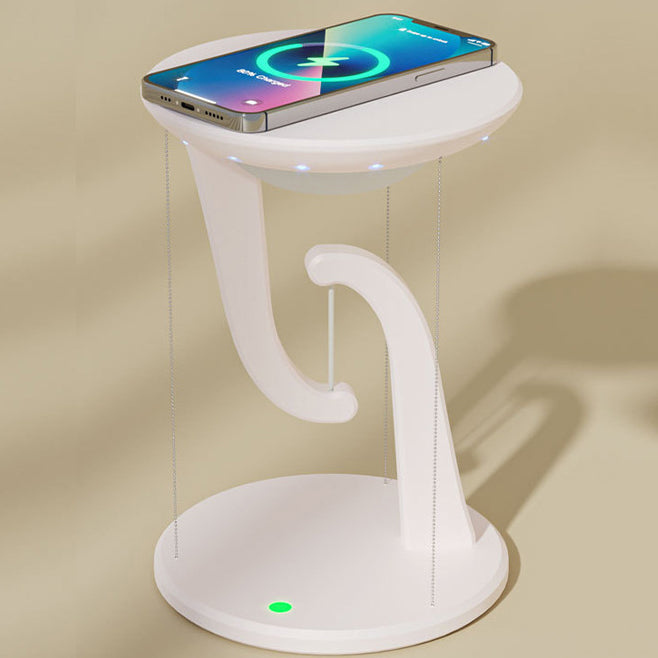 Suspended Wireless Charging ABS Table Lamp