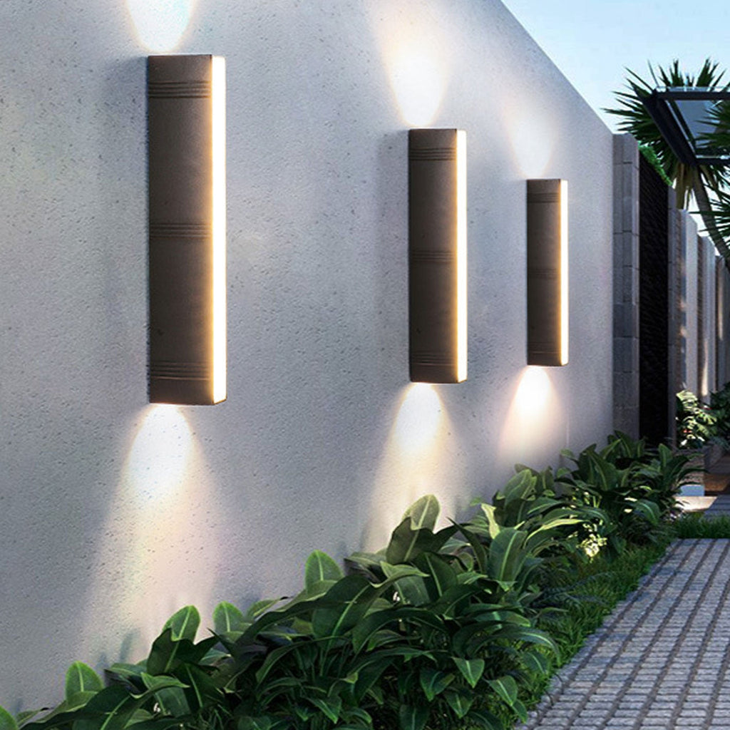Rectangular Up Down Luminous Outdoor Light