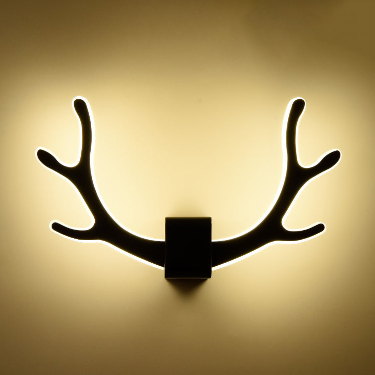 Acrylic Antler Shape Wall Lamp