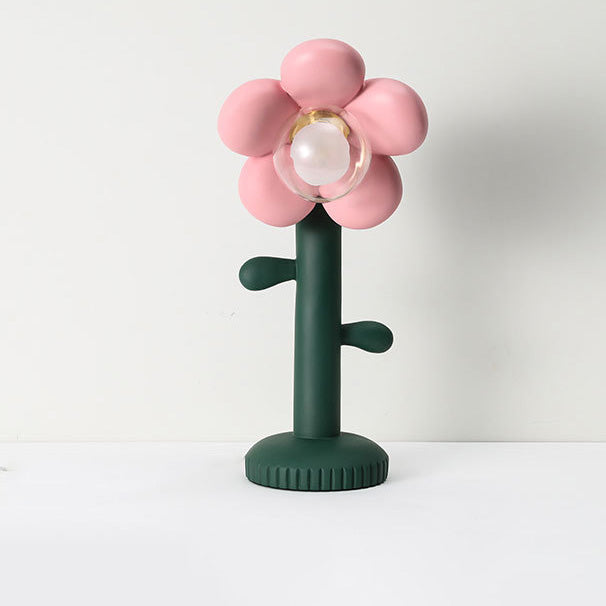 Floral Greenery Table Lamp