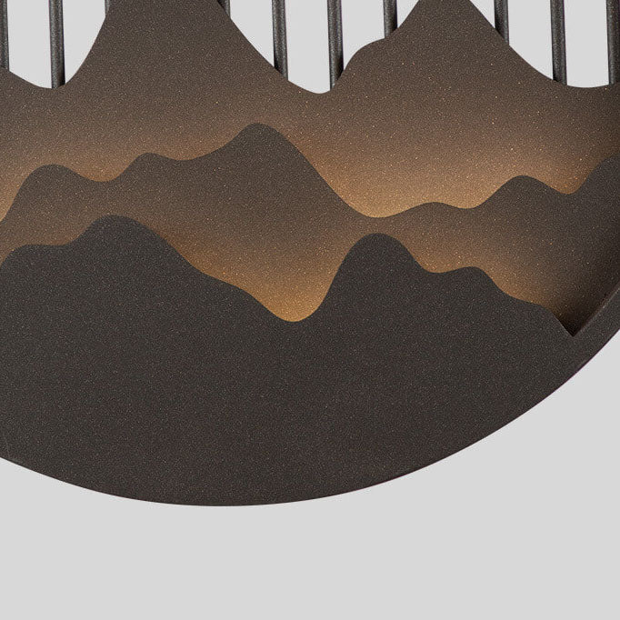Round Mountain Stainless Steel Outdoor Light