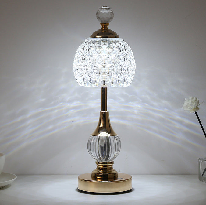Pineapple Metal Acrylic Bedroom Table Lamp