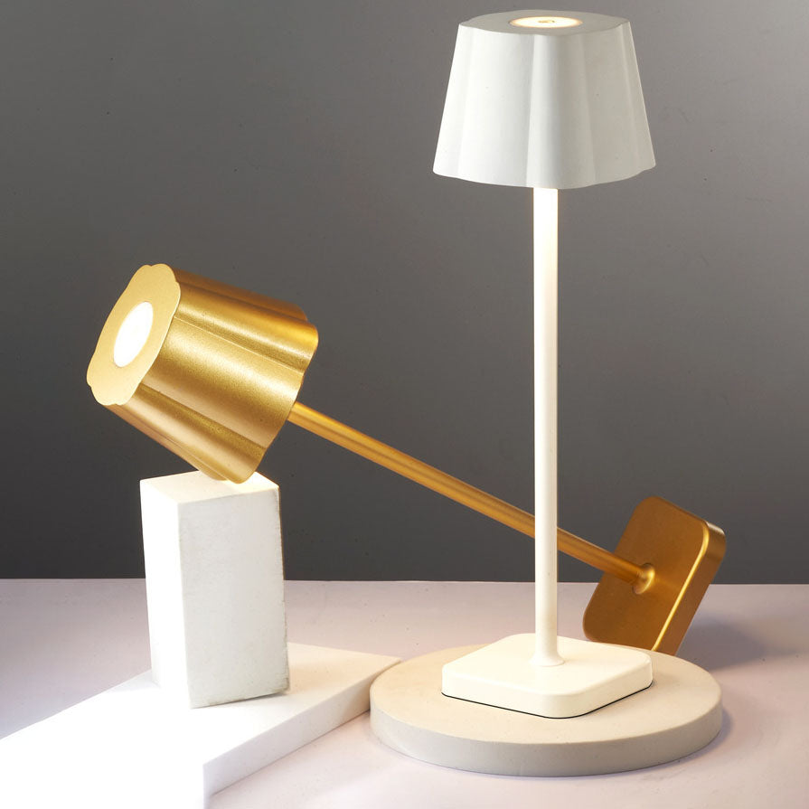 Metal Mushroom Bedroom Table Lamp