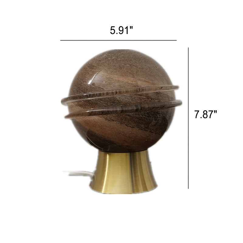 Starry Sky Ocean Ball Table Lamp