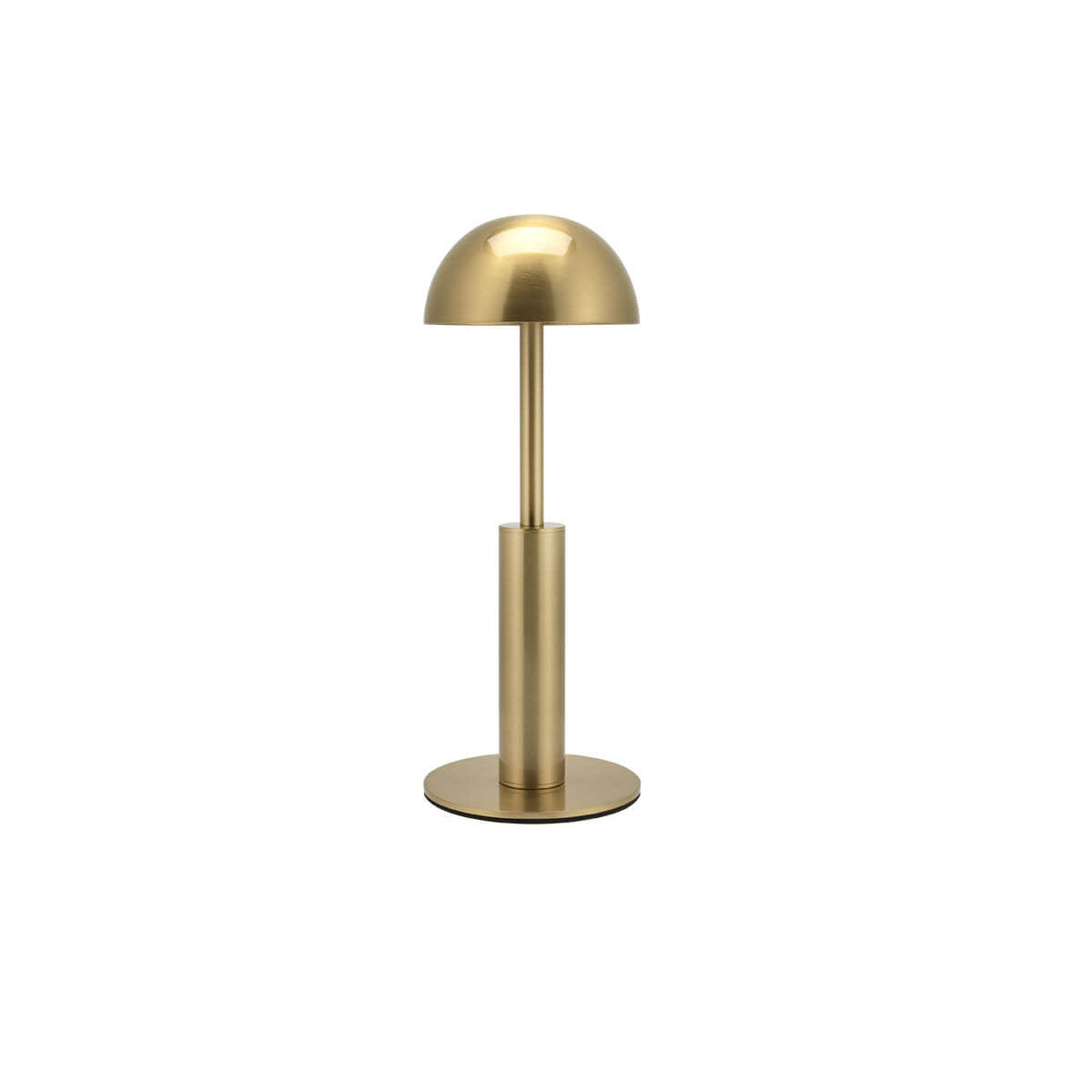 Gold Dome Charging Table Lamp