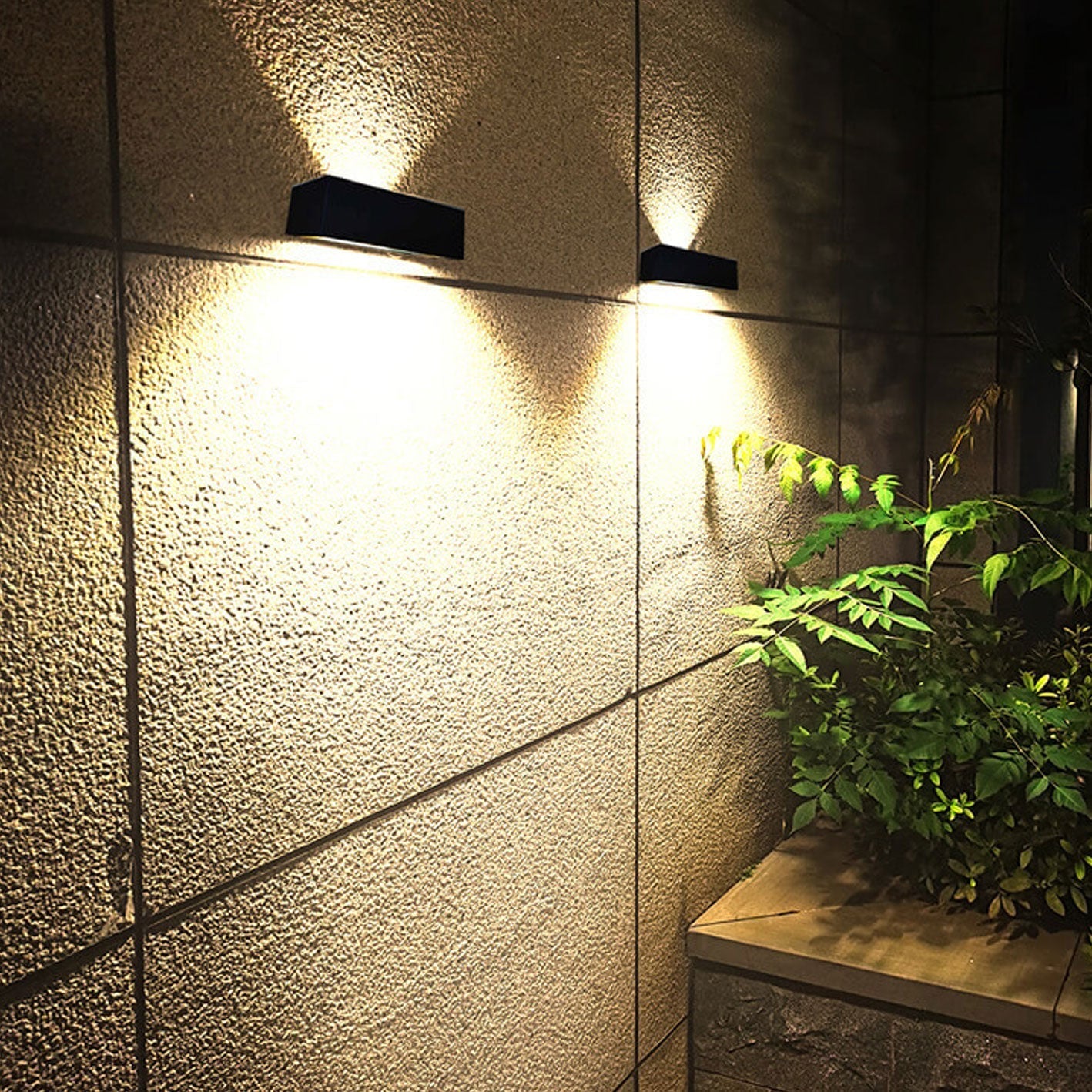 Aluminum Alloy Glass Remote Outdoor Light