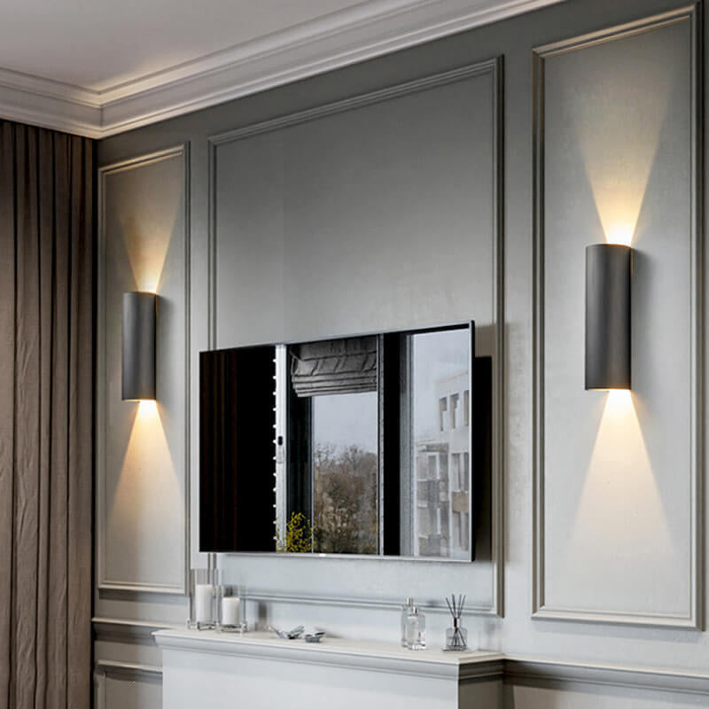 Aluminum Cylindrical Wall Lamp