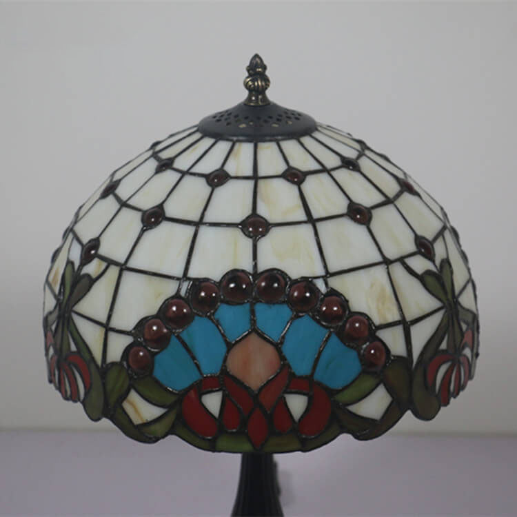 Baroque Gem Stained Glass Table Lamp