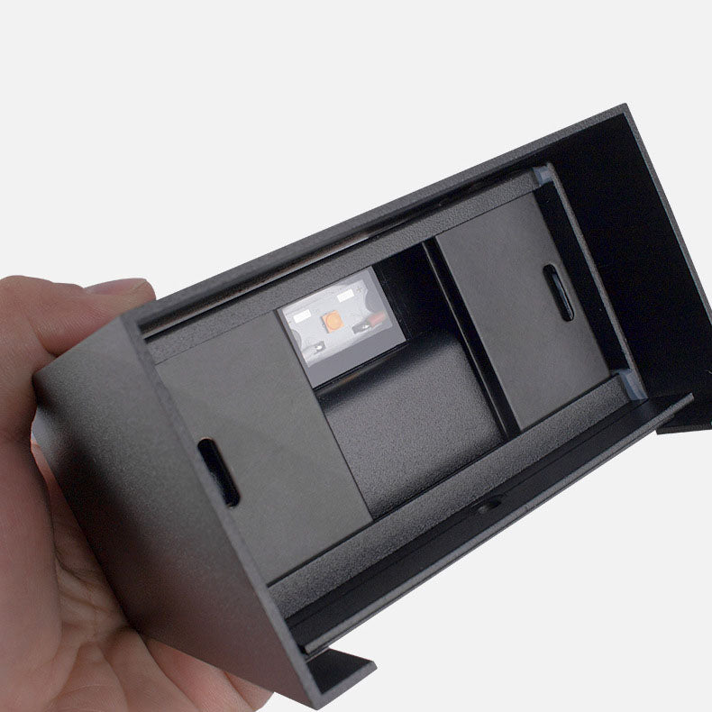 Solid Color Aluminum Square Outdoor Light