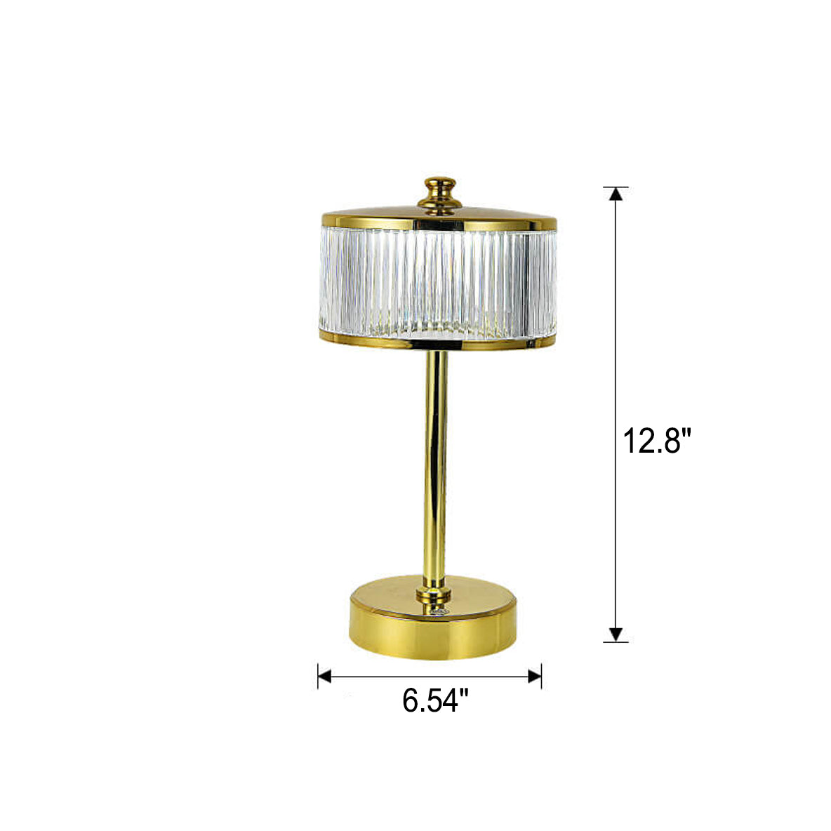 Acrylic Rechargeable Touch Ambient Table Lamp