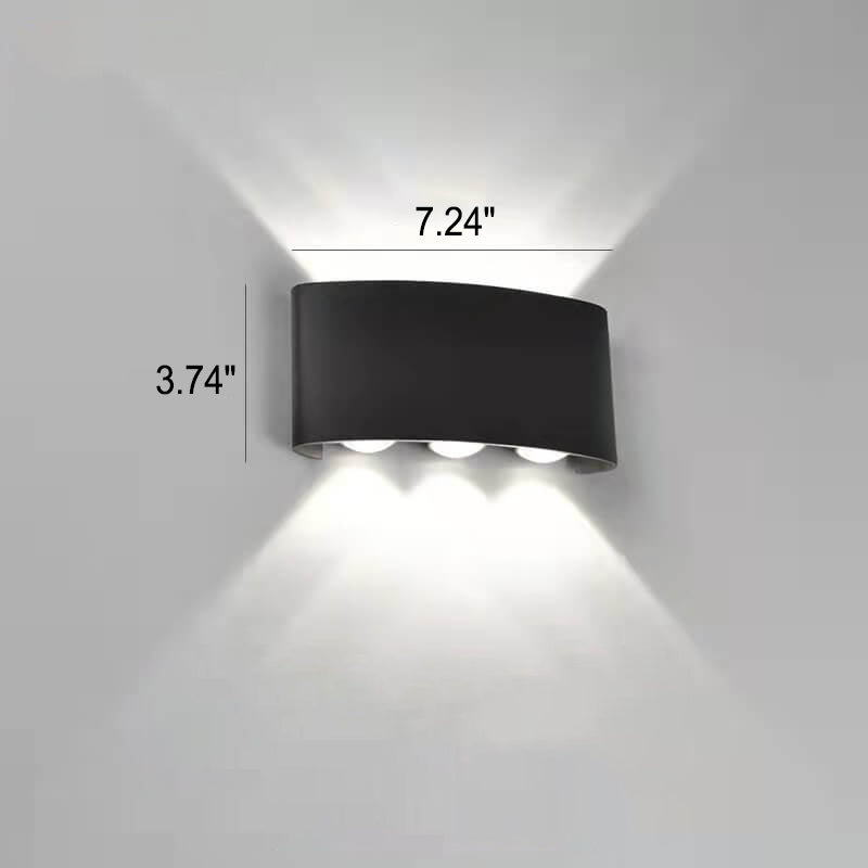 Arc Up Down Outdoor Light
