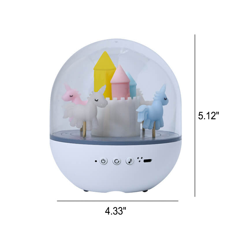 Carousel Octavo Bluetooth Kids Table Lamp