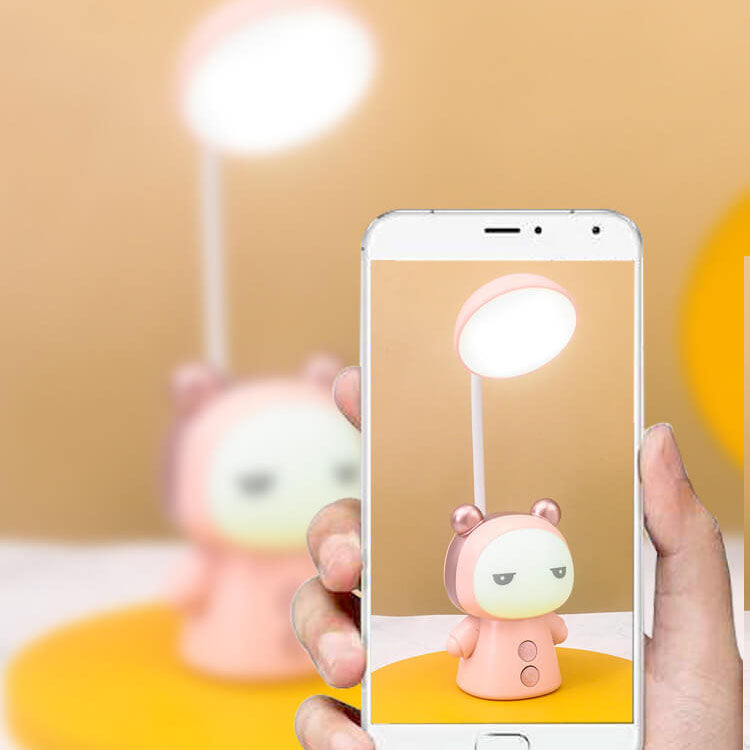 Cartoon Doll ABS Colorful Table Lamp