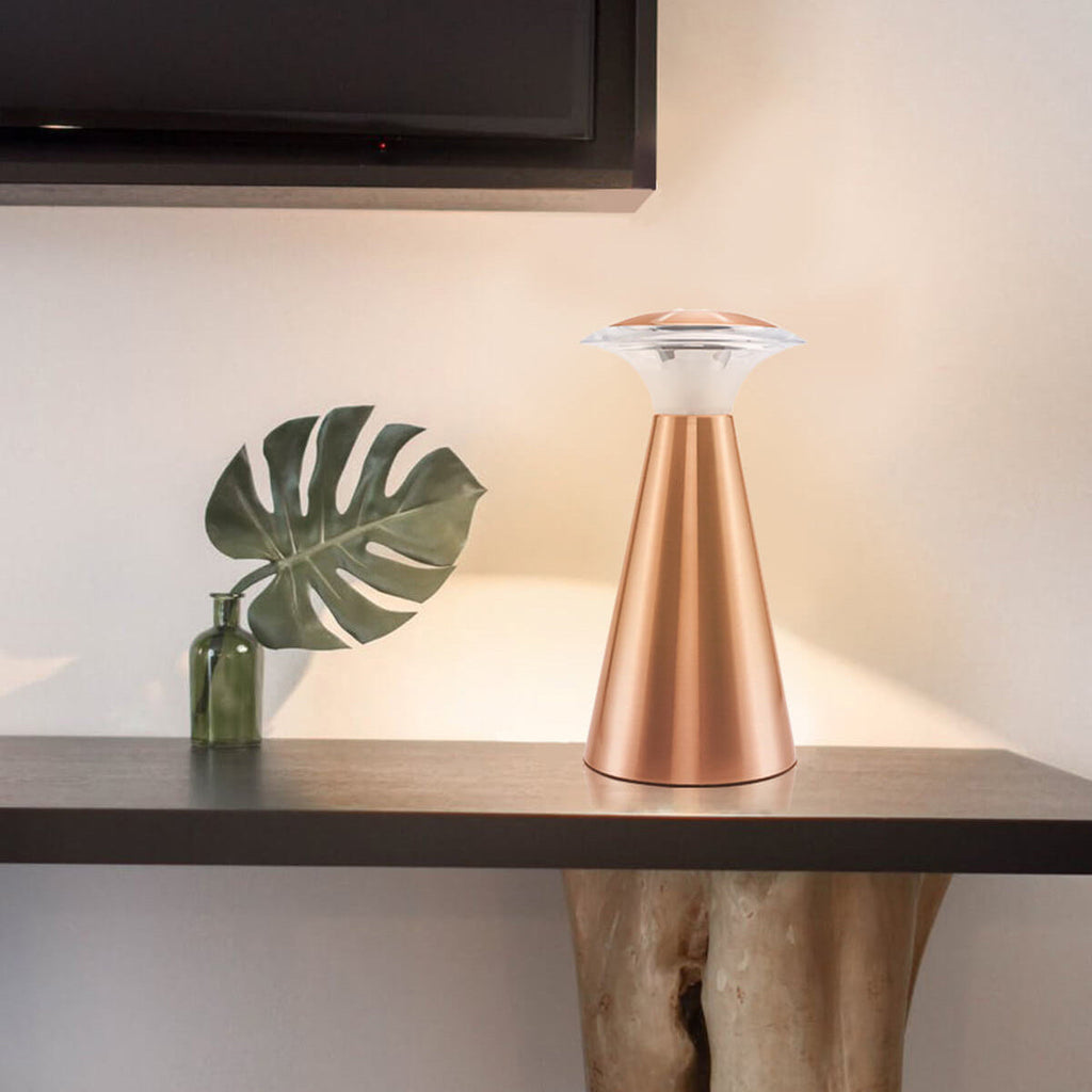 Mushroom Rechargeable Touch Decorative Table Lamp