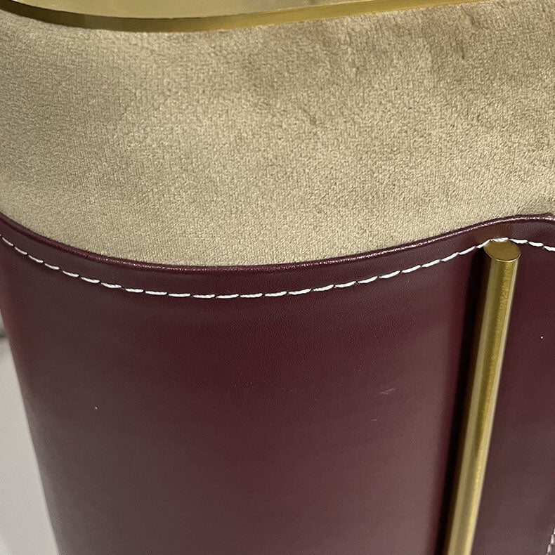 Leather Velvet Fabric Table Lamp