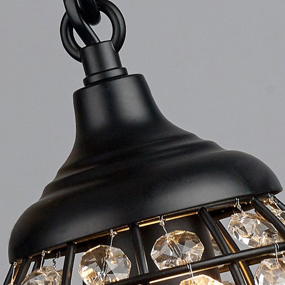 Dragon Crystal Iron Resin Wall Lamp
