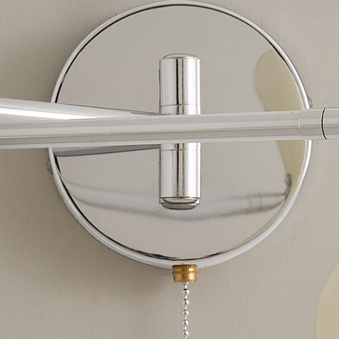 Retractable Swing Arm Iron Wall Lamp