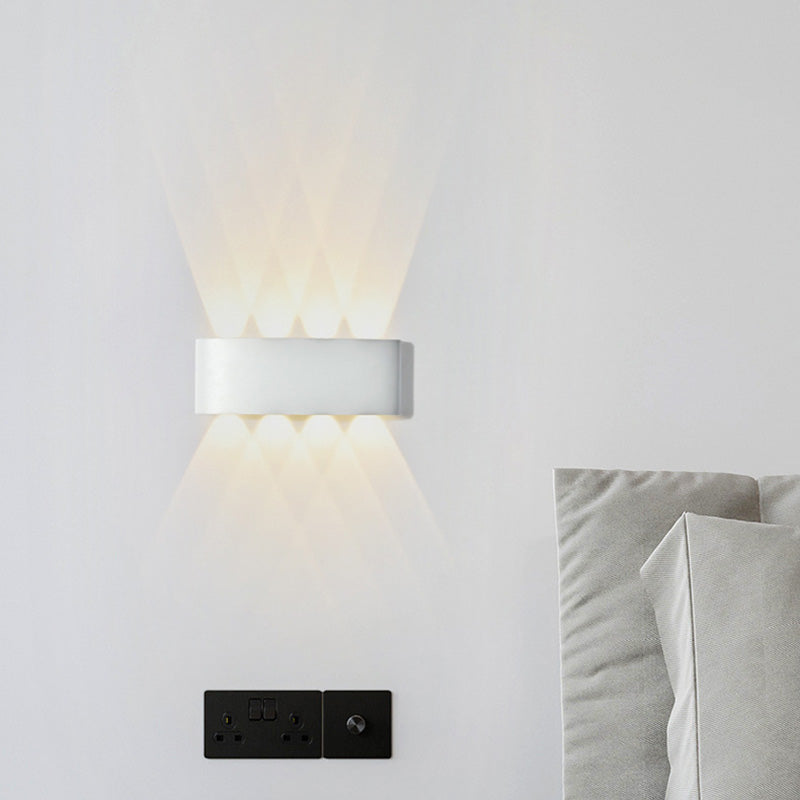 Cylinder Rectangular Aluminium Iron Outdoor Light