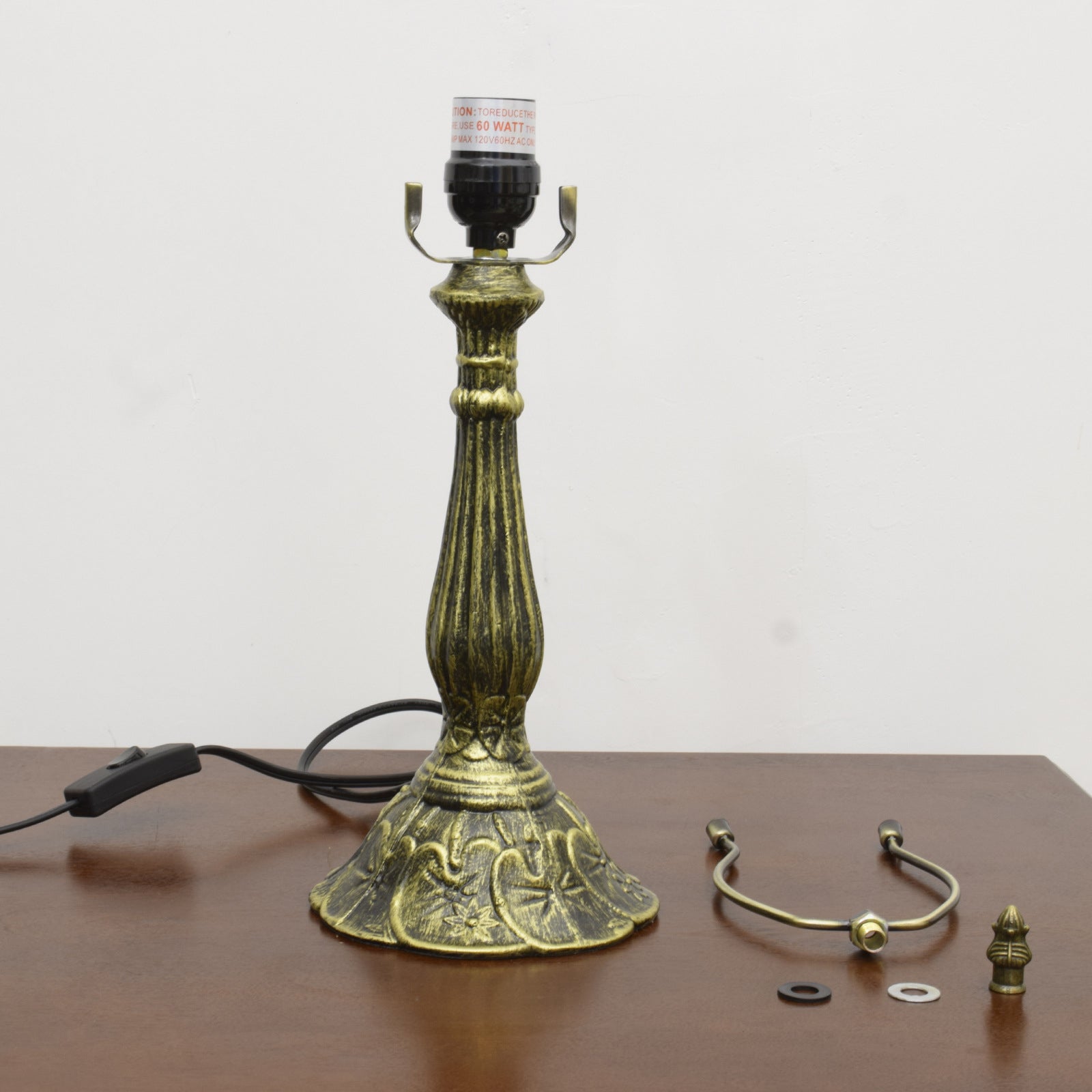Dragonfly Stained Glass Study Table Lamp