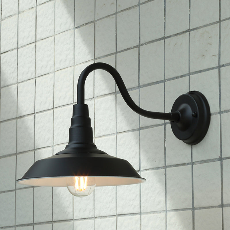Iron Round Dining Room Wall Lamp